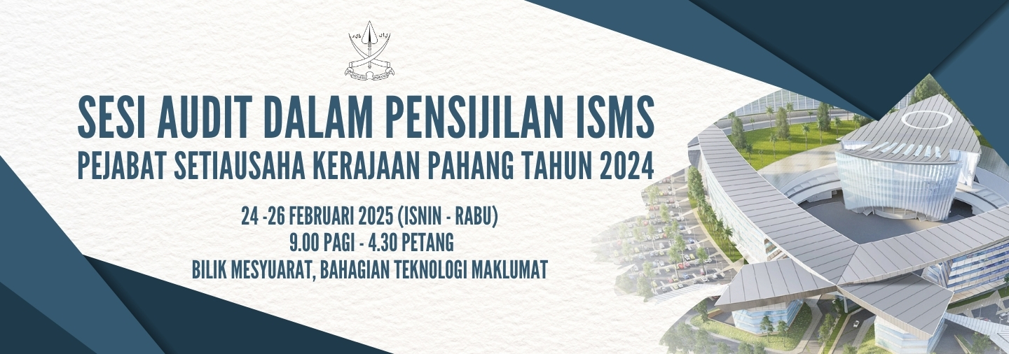 Sesi Audit Dalam Pensijilan ISMS 2024