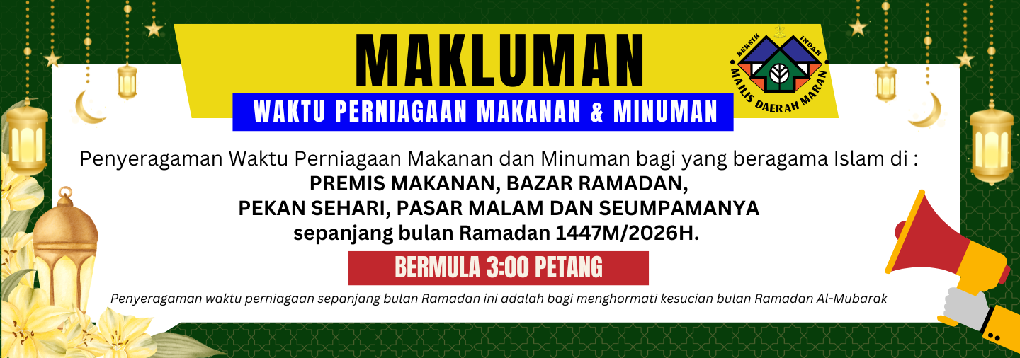 Waktu Perniagaan Makanan dan MInuman sepanjang Ram